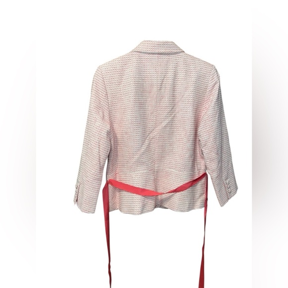Old Navy Pink Tweed Blazer Large - Picture 3 of 10